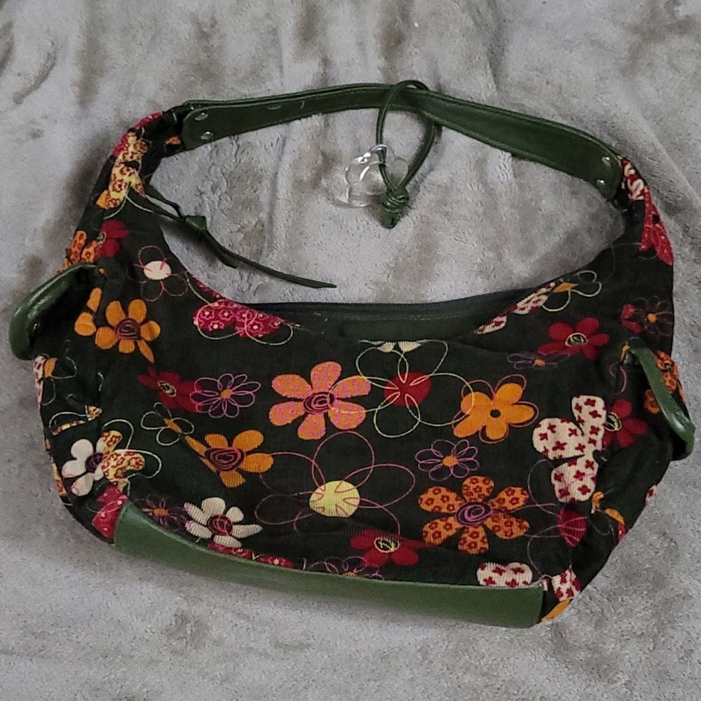 Cute Over-the-Shoulder Corduory Handbag - Un-named - Picture 2 of 6
